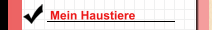 Mein Haustiere