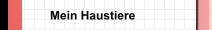 Mein Haustiere